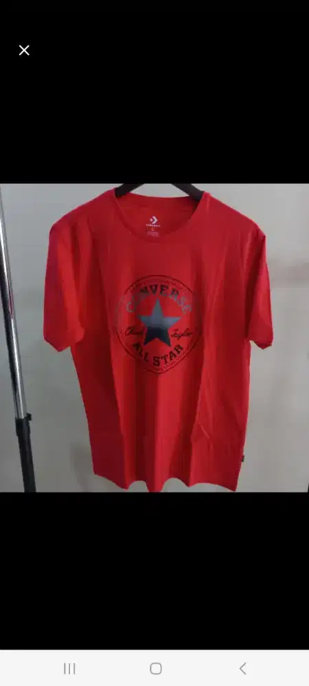 Ready kaos Converse , Reebok original