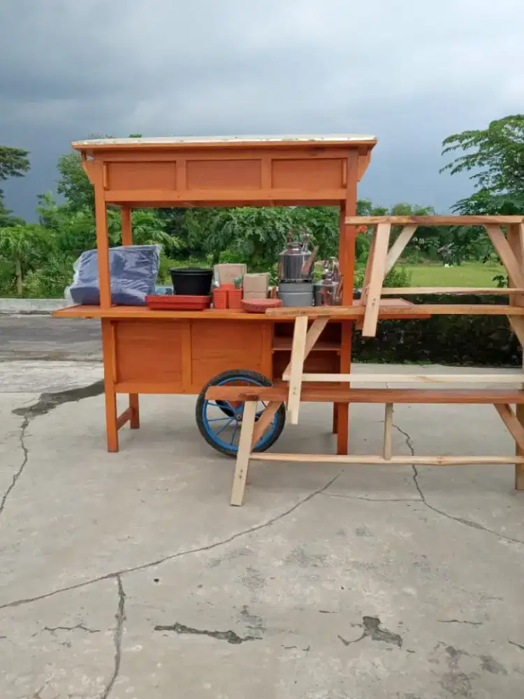 Gerobak Angkringan dan roda