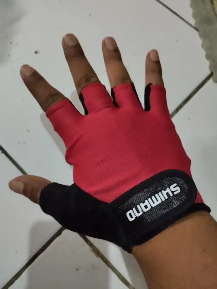 Sarung tangan sepeda shimano glove sepeda