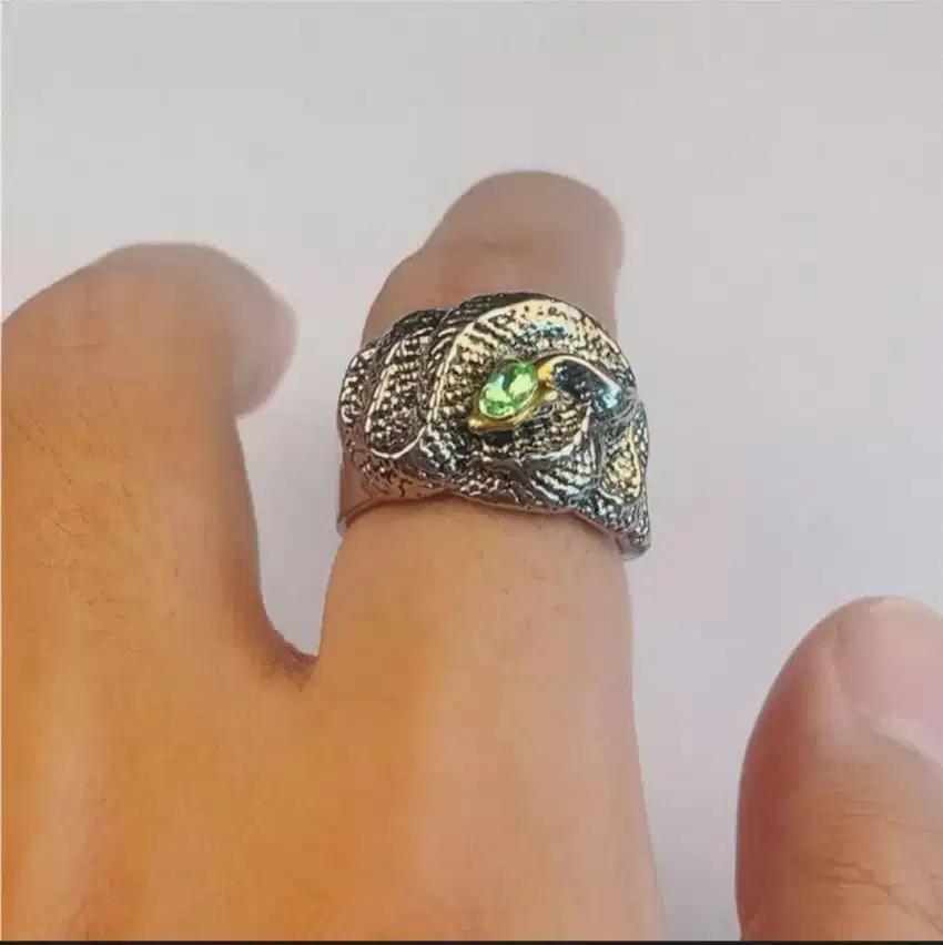 Cincin Pria Stainless Steel Klasik Ukuran dapat disesuaikan
