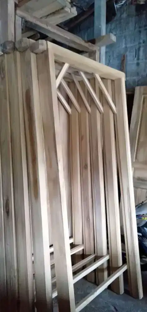 Kusen kayu jati lngsung pengrajin