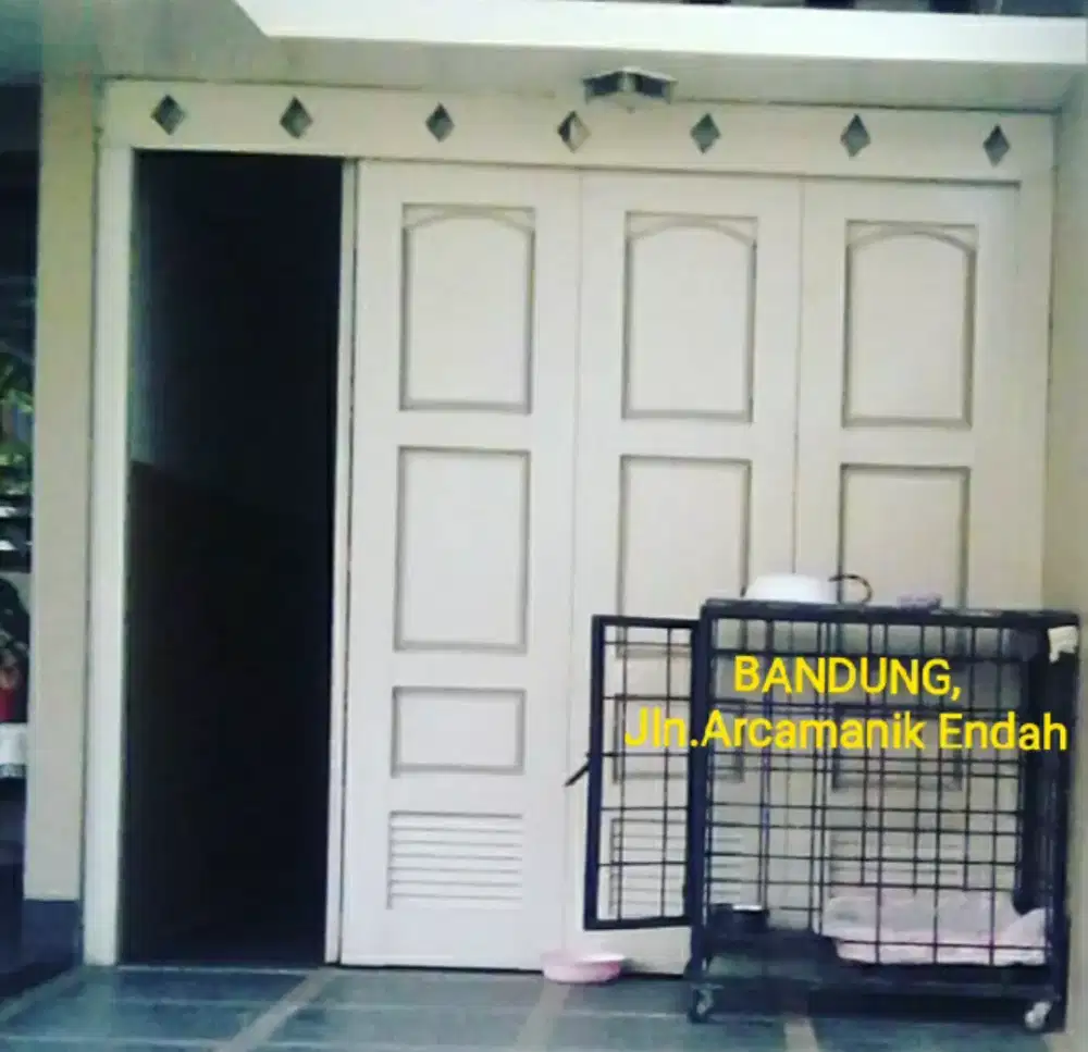 Pintu besi garasi press EISEN, cat OVEN POWDER COATING