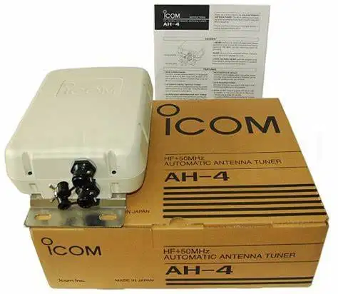 AUTOMATIC ANTENNA TUNER ICOM AH4 AH-4 AH 4 Antena Tuner HF Mobil Icom