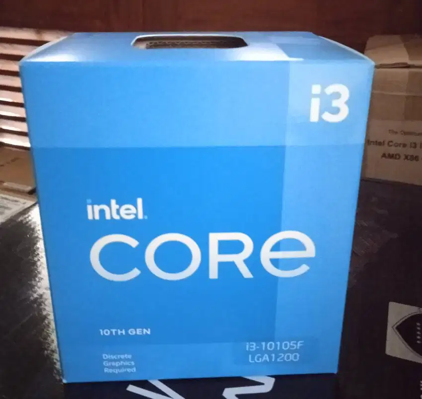 processor intel core i3 10105F box