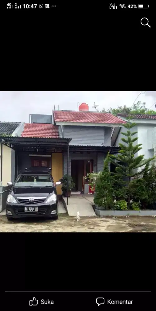 Rumah Dijual lokasi di Komp. Sako Garden 2