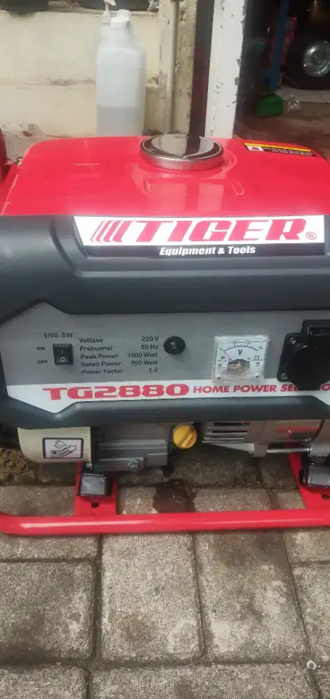 (RUMAH TEKNIK JOGJA)Generator listrik 1000 watt mesin bensin murni