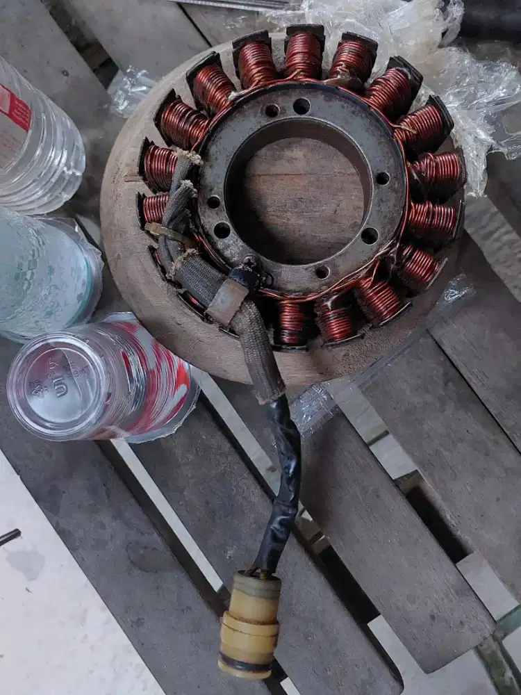 Sepul stator mesin tempel suzuki outboard 4 tak