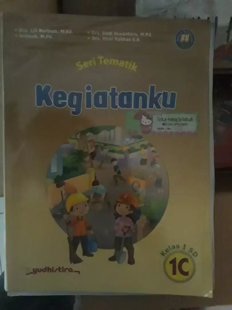 Buku seri tematik kegiatanku