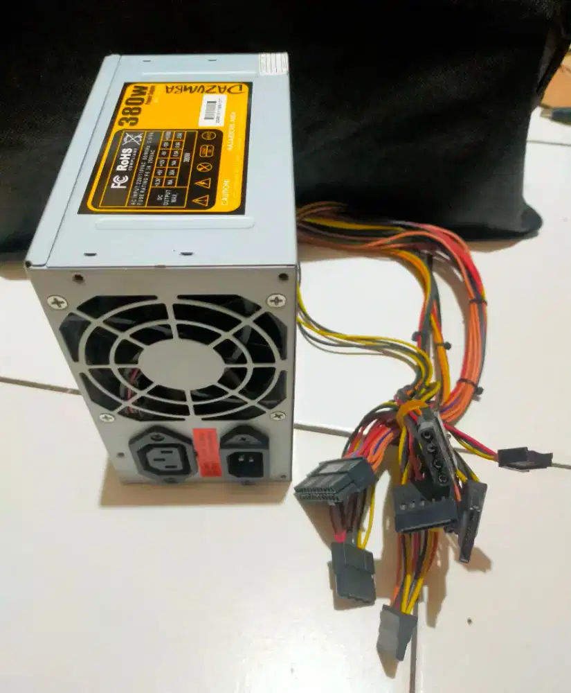Power suply PC komputer Dazumba 380W , 24 Pin .