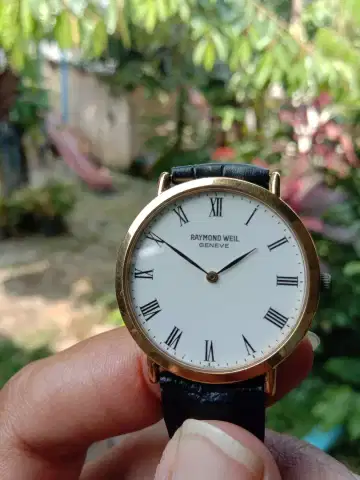 Sale jam tangan Raymond Weil mesin original model lama tali