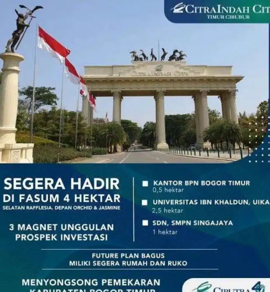 Di jual Rumah di Citra Indah