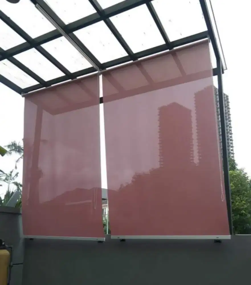 Tirai outdor anti air dan sinar matahari