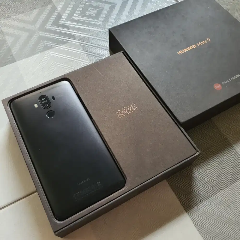 Huawei Mate 9 DualSIM Like New Ada Google GMS Kamera Leica Mate9 Black