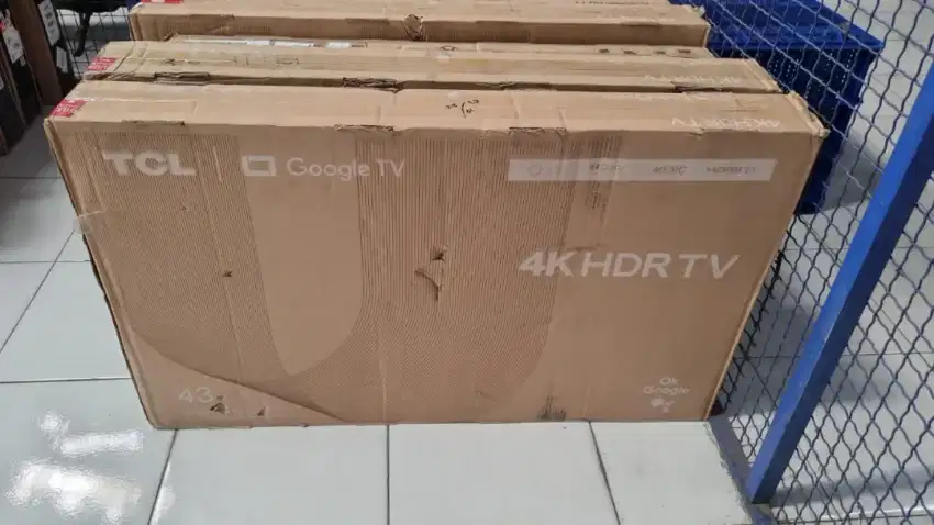 TCL 43V6B google TV baru segel