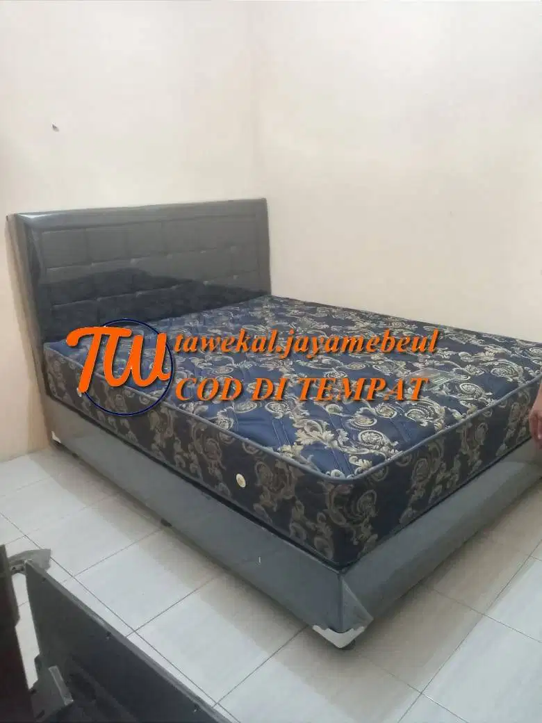 FUL SET LENGKAP SPRINGBED ELITE GARANSI PEGAS 15 THN SET DIVAN MINIMAL