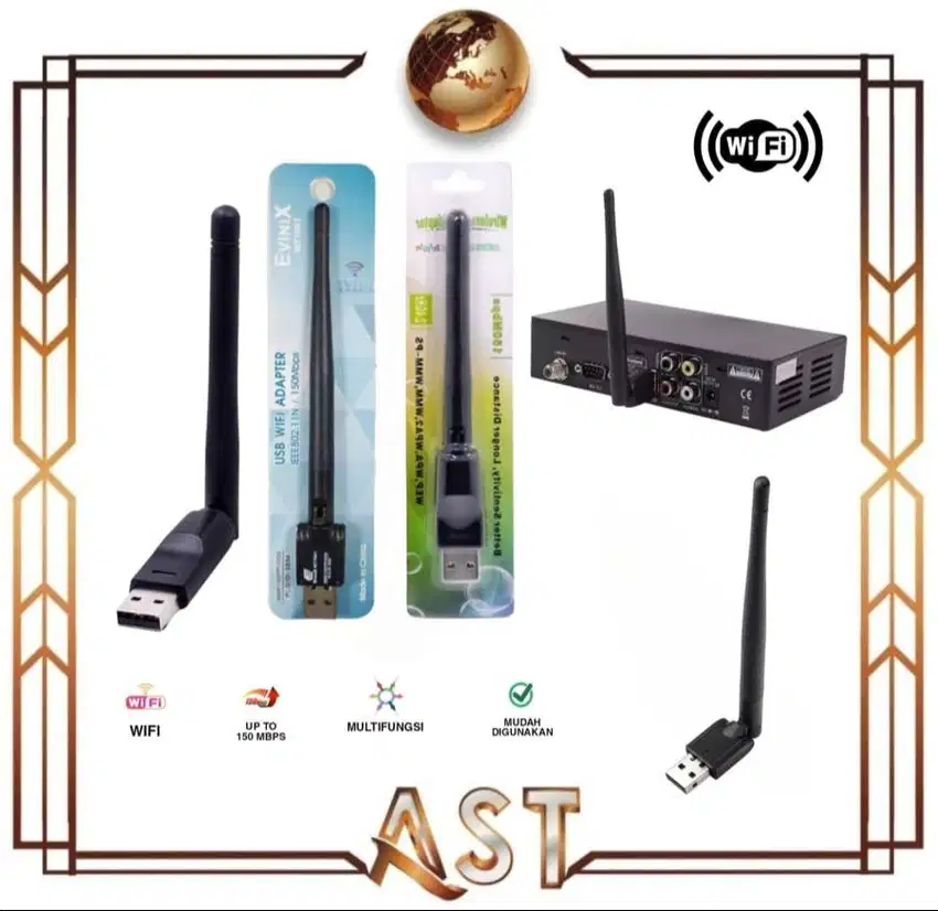 Usb WiFi Dongle Antena Set Top Box MT7601 STB Adapter Wireless