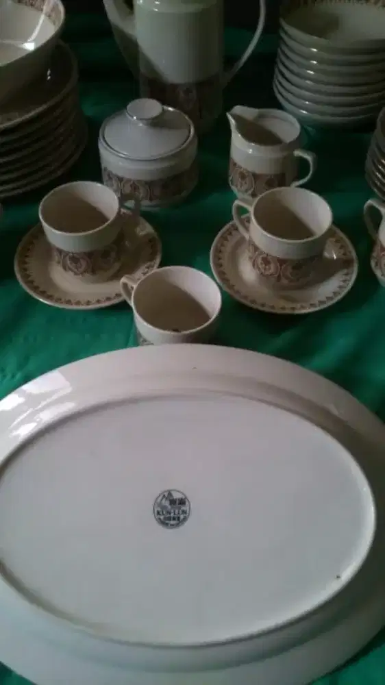 Tea set merk kun-lun