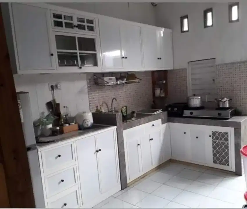 Kichenset almini kaca & acp