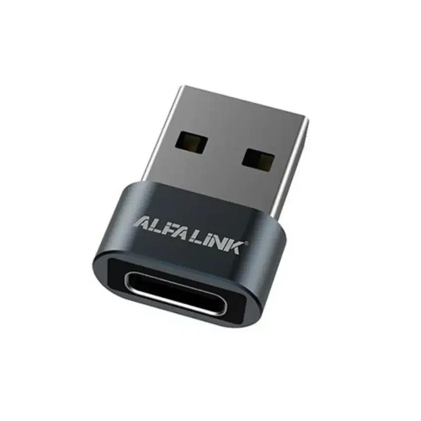 OTG Alfalink Tipe C To Usb Plug Adafter