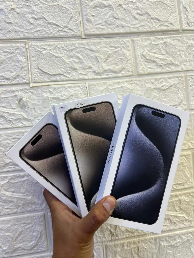 Cari iphone 15 promax series berikut tipe lain baru seken tawarin yu