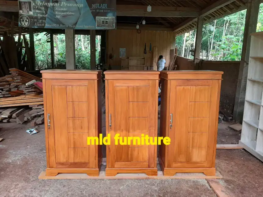 Almari anak kost, almari pakaian, almari serbaguna, dll