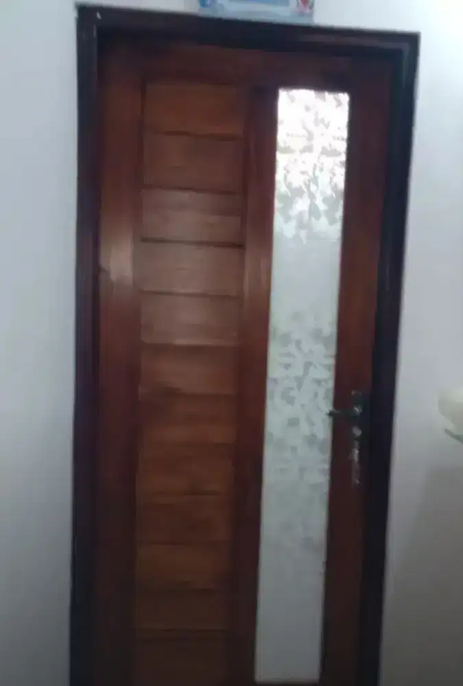 Stiker sanblas kaca film kacakamarmandi tdk akan rusak jika terkenaair