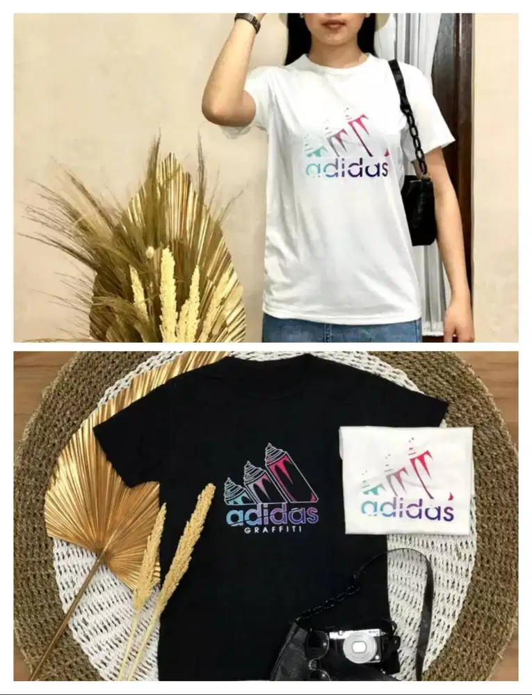 Tshirt kaos baju adisas Printing