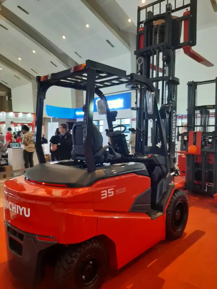 forklift nichiyu elektrik 3 ton dan 3.5 ton mast 3 meter standart fb35