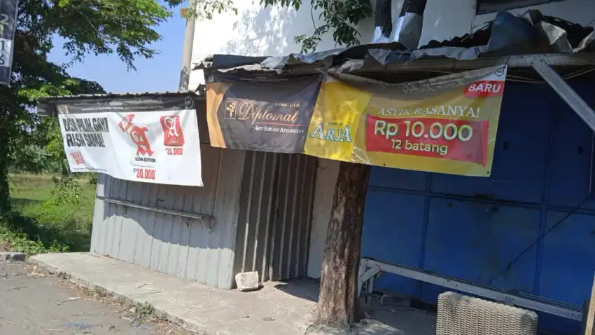 Disewakan Warkop depan gudang ekspedisi