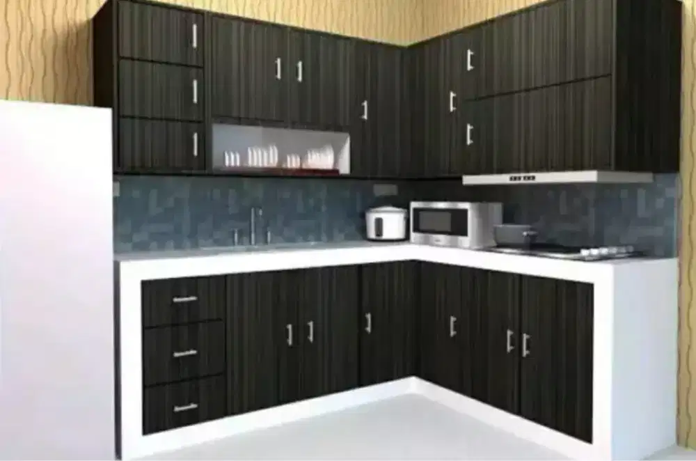 Kitchen set gantung
