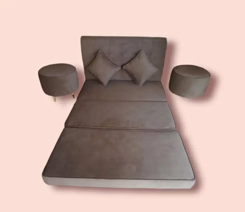 Sopa bed size 150cm + stool 2unit