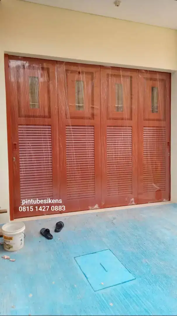Pintu Garasi Besi KENS Sliding
