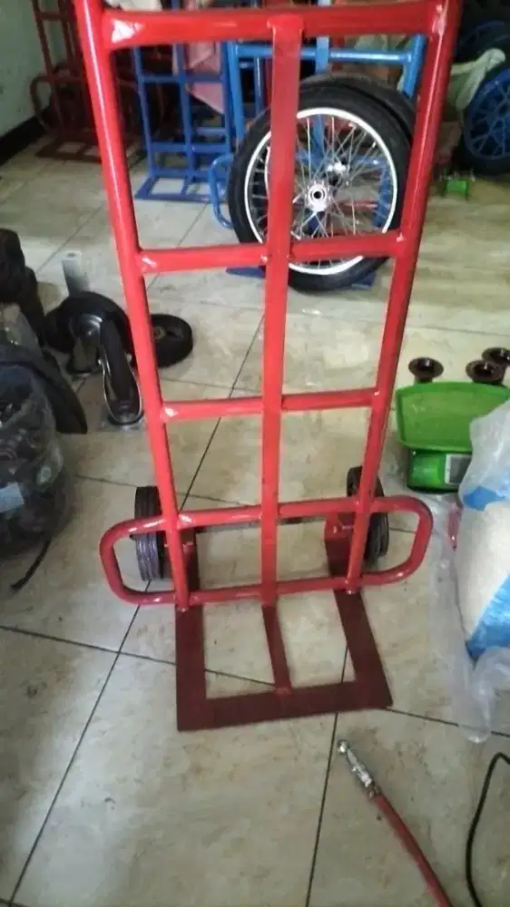 (RUMAH TEKNIK JOGJA)Troli buat angkut barang berat