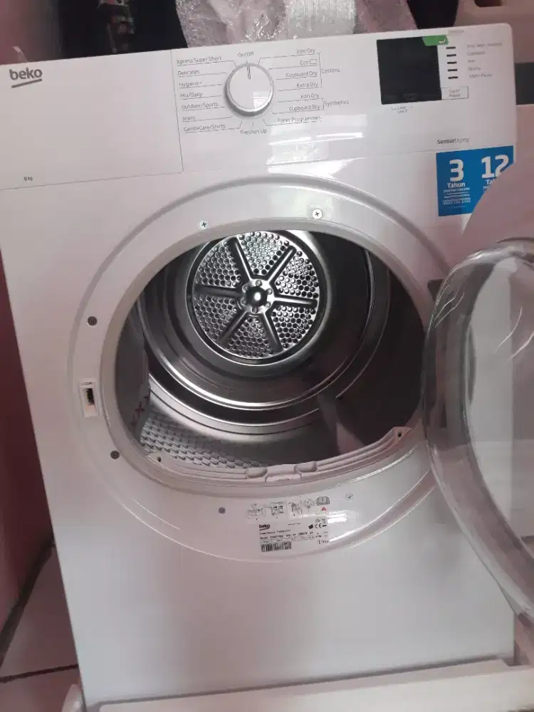 Pengering laundry Beko sudah Gas