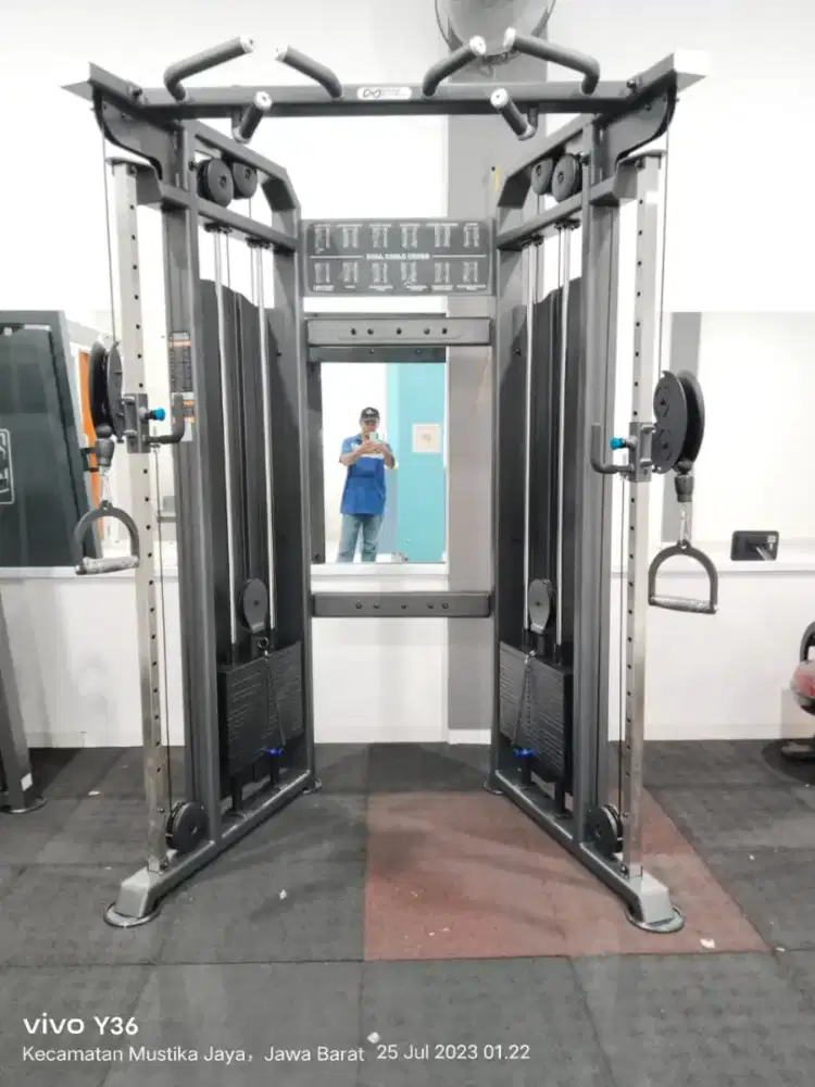 Cable crossover multi trainer multy gym komersial fitness import