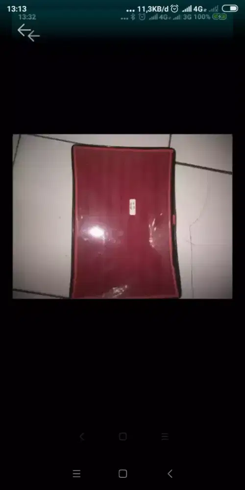 Tempat penyimpanan kotak/cicin batu aki model sleting