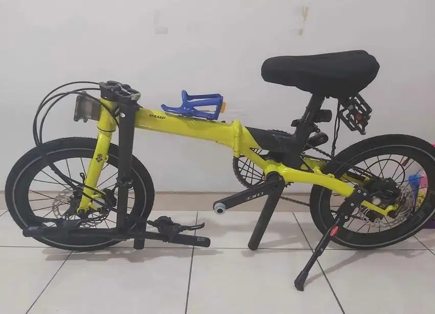Sepeda Lipat Camp Hazy 11 speed Seperti Baru