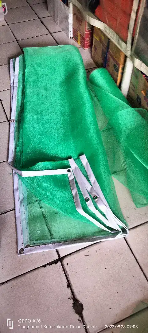 Jaring Hitam dan ijo untuk proyek dan kebon