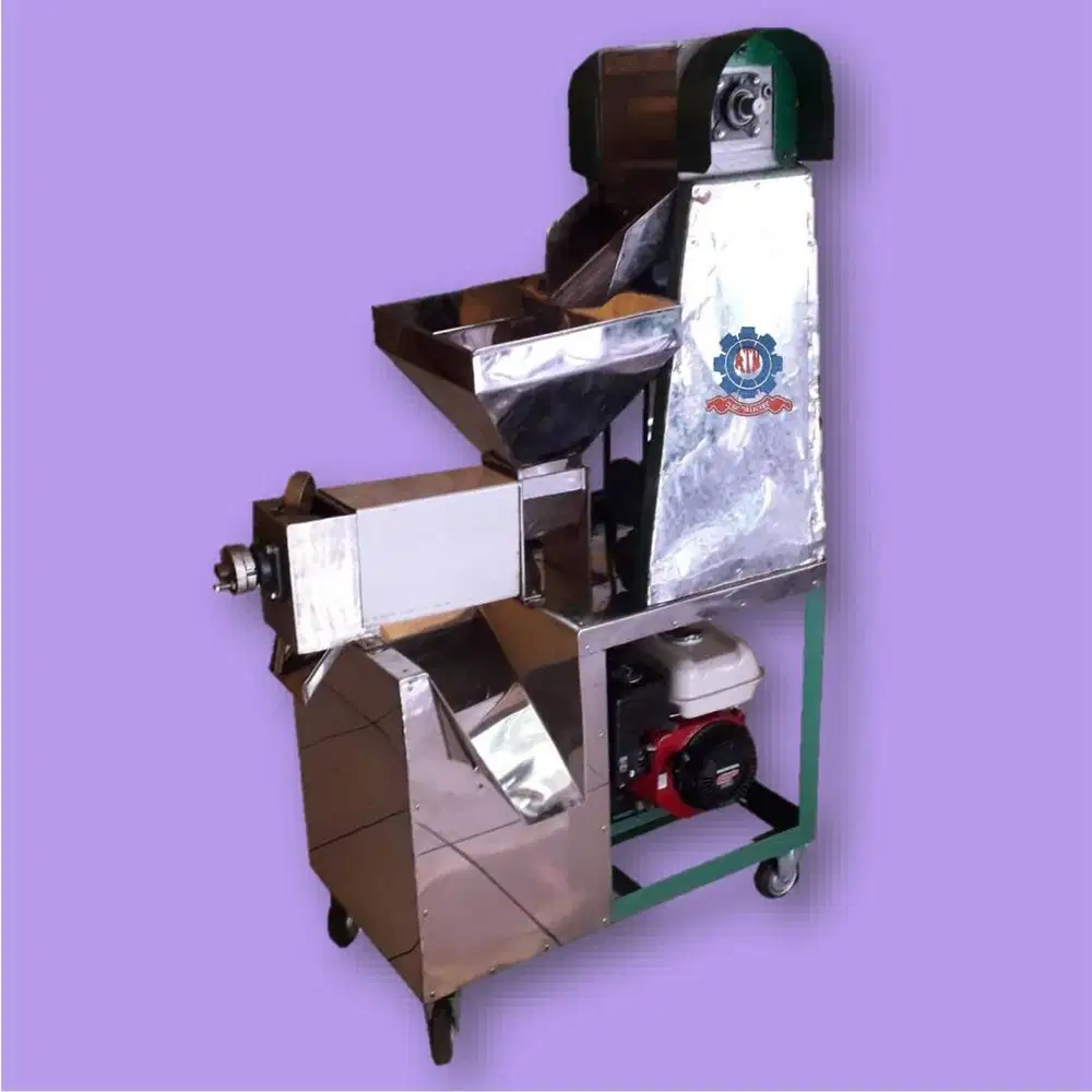 Mesin parut kelapa dan peras santan kelapa