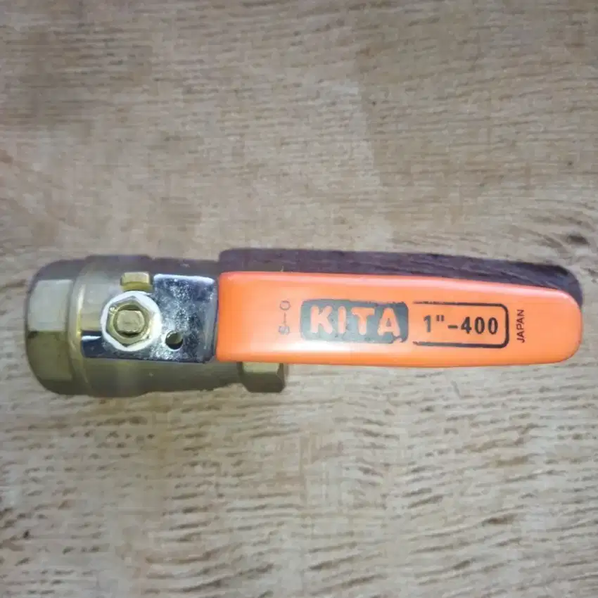 Kran Ball Valve 1 KITA Kuningan 400 WOG PSI / Stop Kran Japan