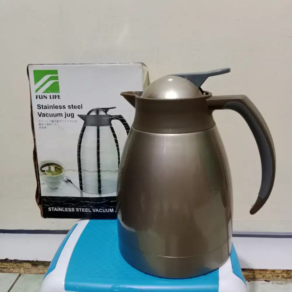 Termos Air Panas Dingin Stainless Steel Vacuum Jug Fun Life