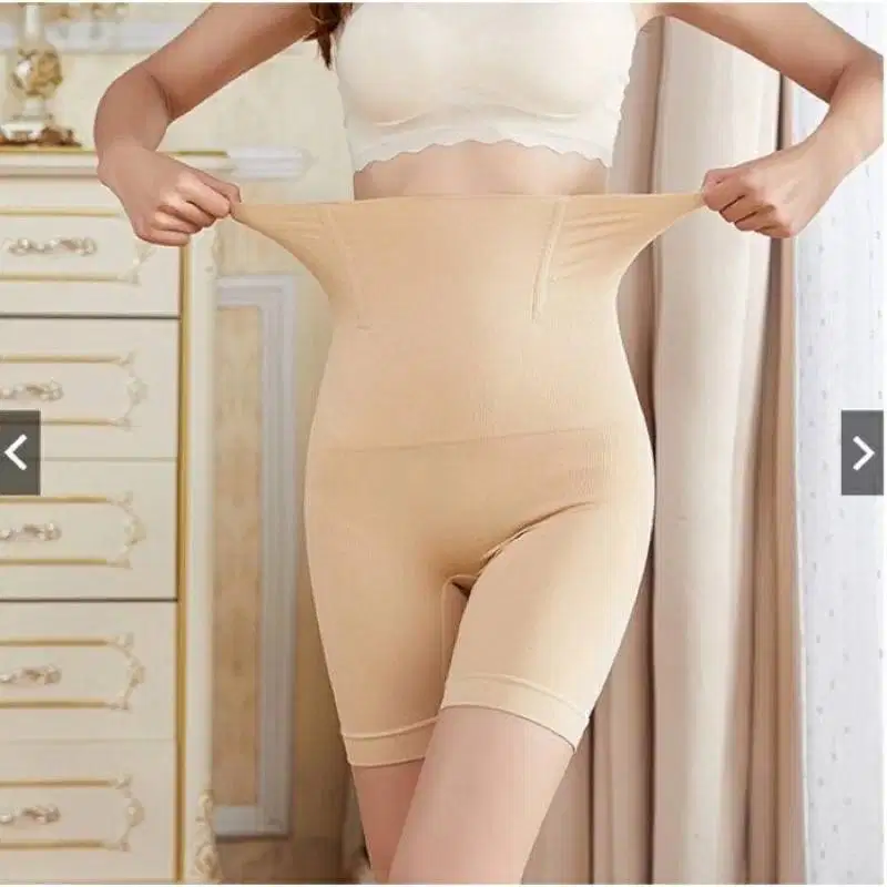 KORSET CELANA MUNAFIE HIGH WAIST BERTULANG PELANGSING PENGECIL PERUT -