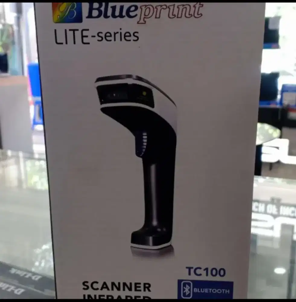 Scanner Barang Blueprint Barcode TC100 Usb Infrared