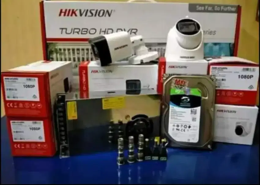 Tersedia berbagai macam produk kamera CCTV Fuul HD free intalasi