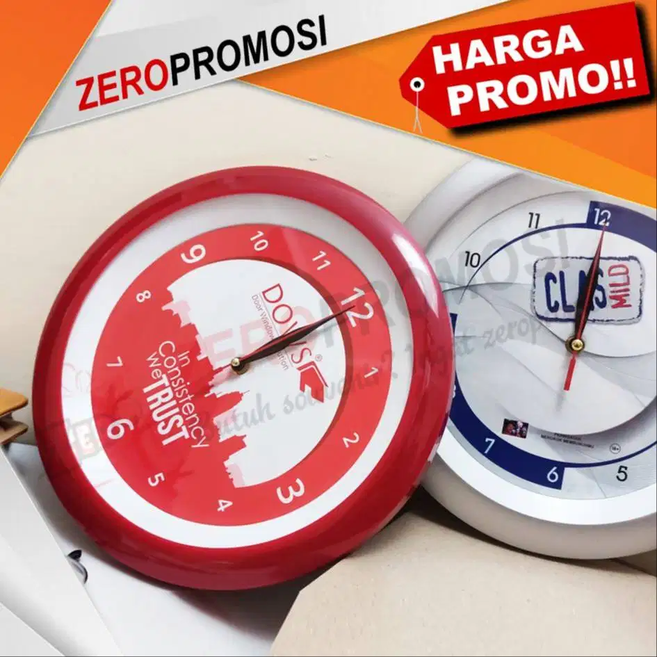 Barang promosi jam Tipe 2180P 30cm