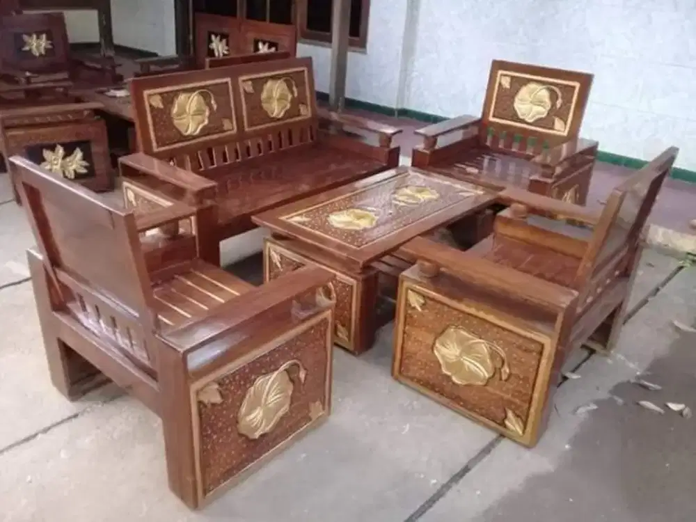 Meja Kursi tamu jati Jepara