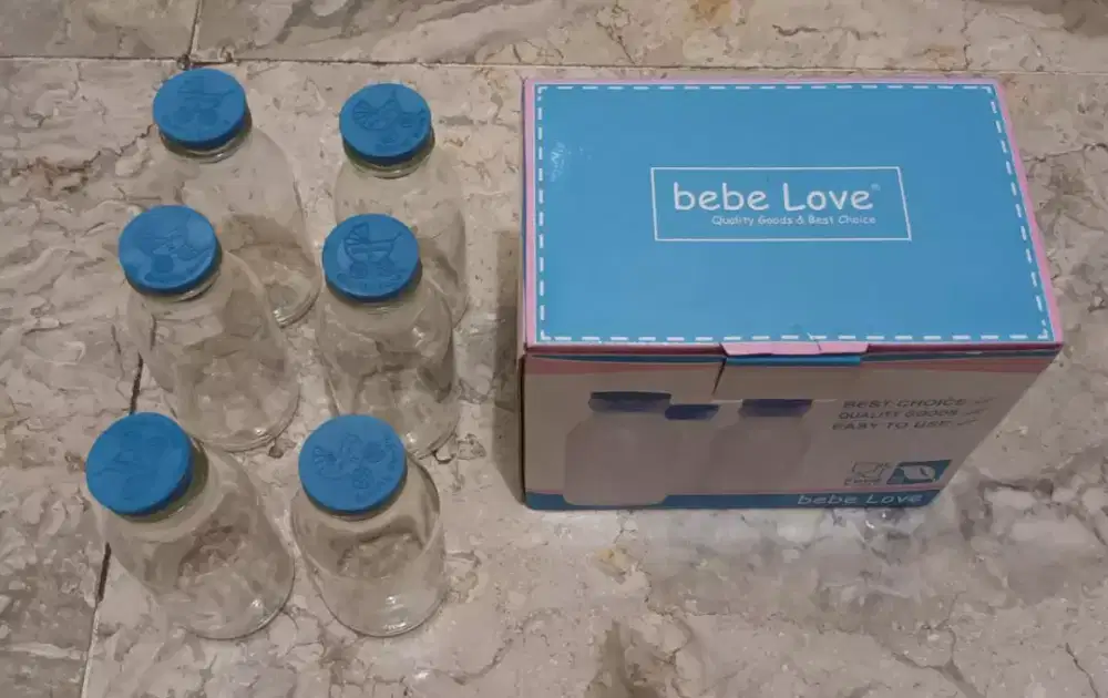 BOTOL KACA ASI BEBE LOVE ISI 6
