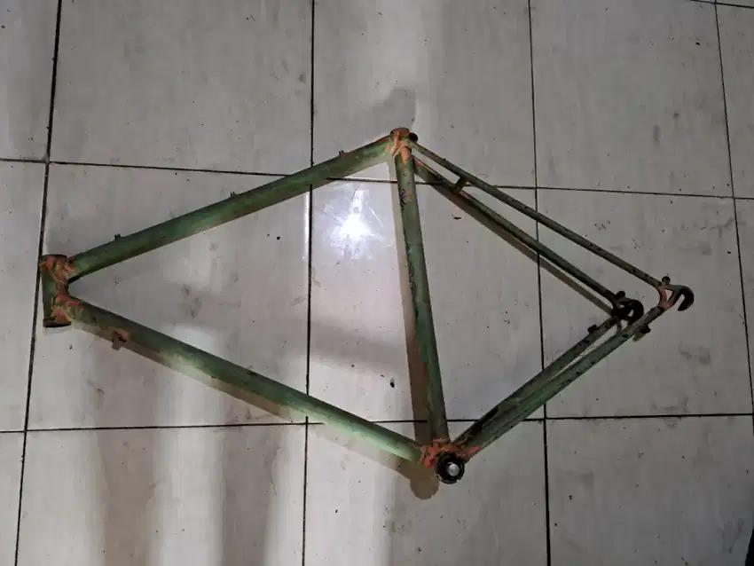 Frame sepeda roadbike classic langka jual cepat murah meriah BU banget