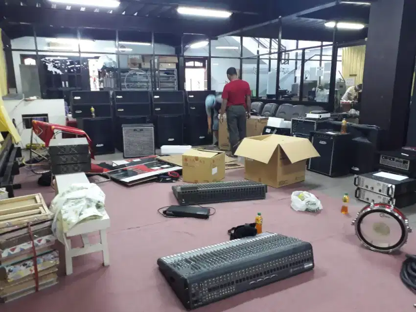 Beli Soundsystem & Peralatan Kantor Bekas Borongan