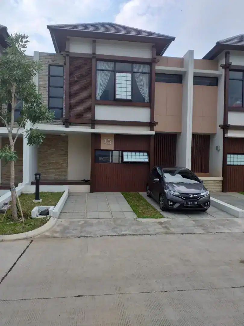 Disewakan rumah full furnished The Patio Lippo Cikarang